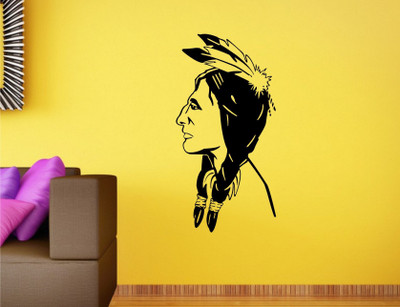 

Wall Guru  Vinyl Wall Decal And Sticker Sticker(Pack of 1, Black