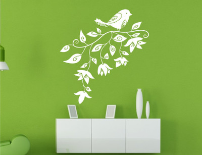 

Wall Guru  Vinyl Wall Decal And Sticker Sticker(Pack of 1, White