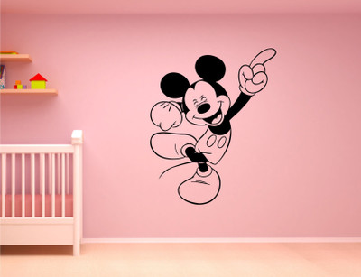 

Wall Guru  Wall Sticker For Living Room Sticker(Pack of 1, Black