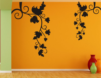 

Wall Guru  Vinyl Wall Decal And Sticker Sticker(Pack of 1, Black