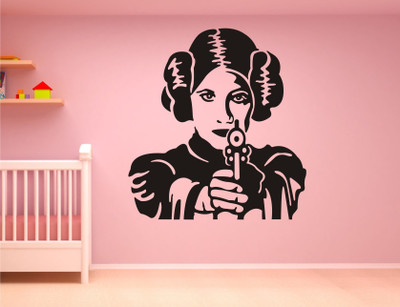 

Wall Guru  Vinyl Wall Decal And Sticker Sticker(Pack of 1, Black