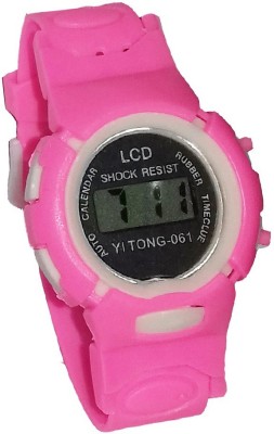 Fashion Gateway Pink Digital Watch for kids Pink Digital Watch  - For Boys & Girls   Watches  (Fashion Gateway)