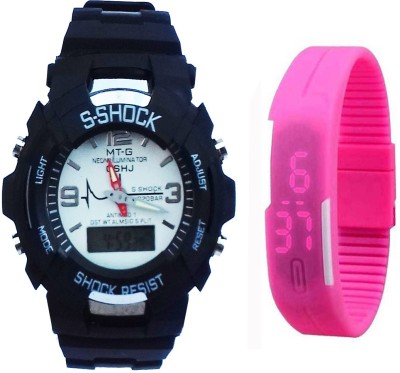 Fashion Gateway S Shock Digital and Analog Sports Watch for Boys and Girls Multicolor Analog-Digital Watch  - For Boys & Girls   Watches  (Fashion Gateway)