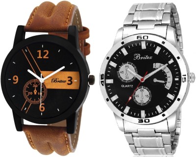 Britex BT6081~6150 Hybrid ~ Pack of 2 Watch  - For Men   Watches  (Britex)