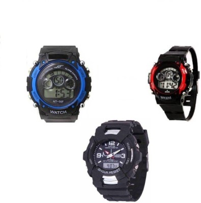 Users SHOCK-Sports 2+1 Del To DSS Always Fun Kids Analog-Digital Watch  - For Boys & Girls   Watches  (Users)