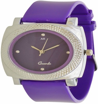 S4 Purple Designer Analog Watch  - For Girls   Watches  (S4)