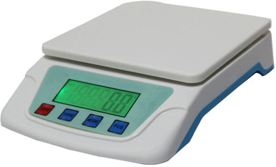 

CrackaDeal New Digital TS 200V 10kg Weighing Scale(White, Blue), Blue;white