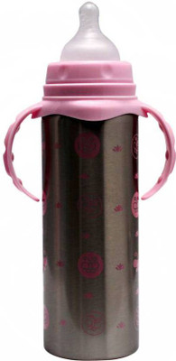 

Chinmay Kids ASSURED Kidzvilla Baby Mattel Feeding Bottle Pink - 180 ml(Multicolor)