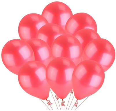 

PartyballoonsHK Solid Red Birthday Party Decorations-100pcs Balloon(Red, Pack of 100)
