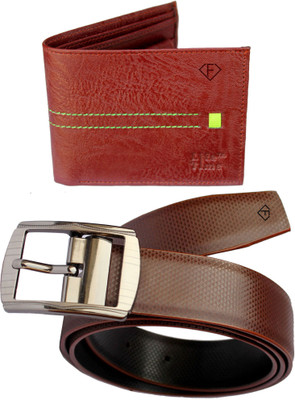 

Fashius Men Multicolor Genuine Leather Belt, Brown-01