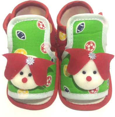 

VEENA Booties(Toe to Heel Length - 11 cm Red)