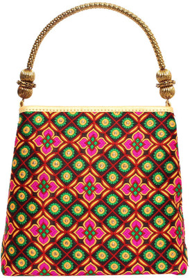 

Bagaholics Party Multicolor Clutch