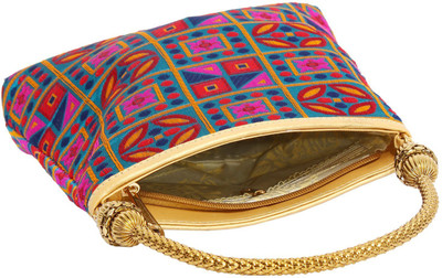

Bagaholics Party Multicolor Clutch