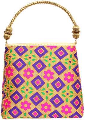 

Bagaholics Party Multicolor Clutch