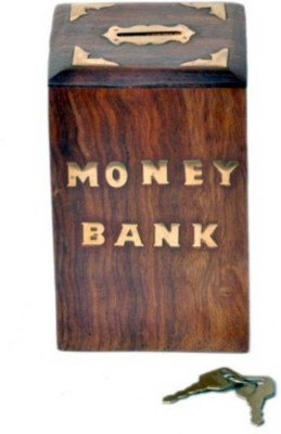 

Khan Handicrafts k73 Coin Bank(Brown)