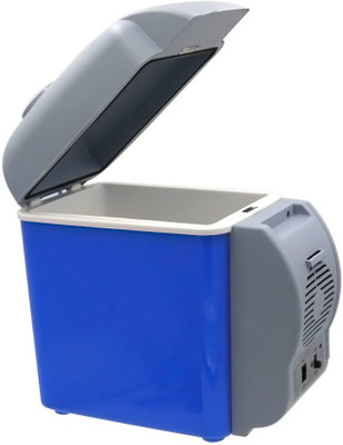 

Wonder World Super-cool A-001 ® 12V fridge Portable Thermoelectric Cooling & Warming 7.5 L Car Refrigerator(Blue, Grey)