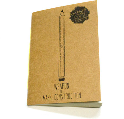 

Ink and Graphite A5 Notebook(Kraft DoodleBook, Brown)