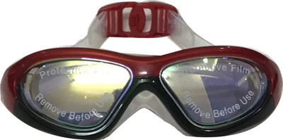 

swimcart RED BLACK AQUAKING Swimming Goggles(Multicolor), Black;red