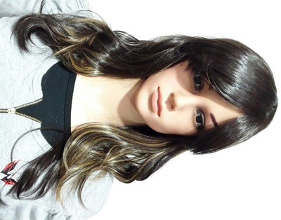 

Air Flow Medium Hair Wig(Women)