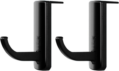 

Macngrid All Headphone holder Stand/Hanger for Desktop Work With All Brands-Black-Pack of 02 Headphone Stand(Black Pack of 2)