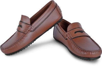 

Careeno Boys Slip on Loafers(Brown