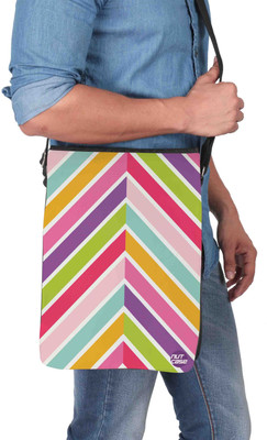 

Nutcaseshop 14 inch Expandable Laptop Messenger Bag(Multicolor)