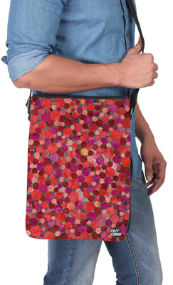 

Nutcaseshop 14 inch Expandable Laptop Messenger Bag(Multicolor)