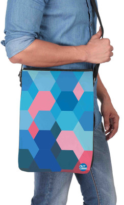 

Nutcaseshop 14 inch Expandable Laptop Messenger Bag(Multicolor)
