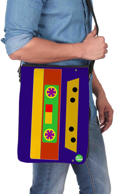 

Nutcaseshop 14 inch Expandable Laptop Messenger Bag(Multicolor)