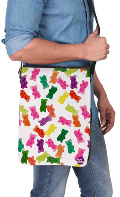 

Nutcaseshop 14 inch Expandable Laptop Messenger Bag(Multicolor)