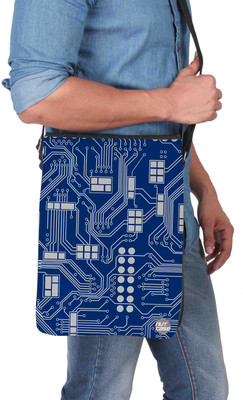 

Nutcaseshop 14 inch Expandable Laptop Messenger Bag(Multicolor)