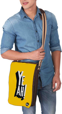 

Nutcaseshop 14 inch Expandable Laptop Messenger Bag(Multicolor)