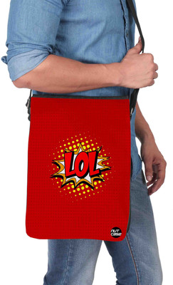 

Nutcaseshop 14 inch Expandable Laptop Messenger Bag(Multicolor)