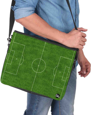 

Nutcaseshop 14 inch Expandable Laptop Messenger Bag(Multicolor)