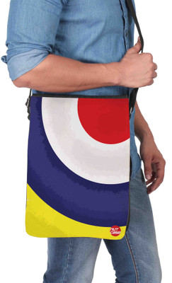 

Nutcaseshop 14 inch Expandable Laptop Messenger Bag(Multicolor)
