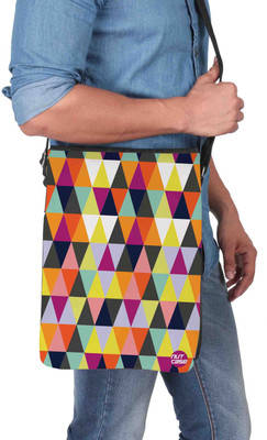 

Nutcaseshop 14 inch Expandable Laptop Messenger Bag(Multicolor)
