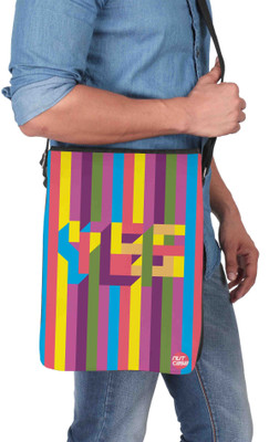 

Nutcaseshop 14 inch Expandable Laptop Messenger Bag(Multicolor)