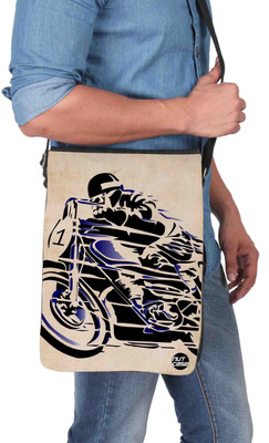 

Nutcaseshop 14 inch Expandable Laptop Messenger Bag(Multicolor)