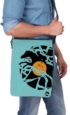 

Nutcaseshop 14 inch Expandable Laptop Messenger Bag(Multicolor)