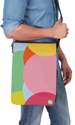 

Nutcaseshop 14 inch Expandable Laptop Messenger Bag(Multicolor)