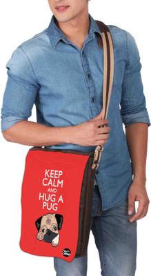 

Nutcaseshop 14 inch Expandable Laptop Messenger Bag(Multicolor)