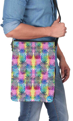

Nutcaseshop 14 inch Expandable Laptop Messenger Bag(Multicolor)