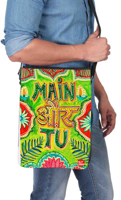 

Nutcaseshop 14 inch Expandable Laptop Messenger Bag(Multicolor)