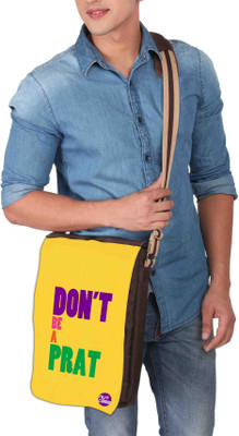 

Nutcaseshop 14 inch Expandable Laptop Messenger Bag(Multicolor)
