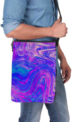 

Nutcaseshop 14 inch Expandable Laptop Messenger Bag(Multicolor)