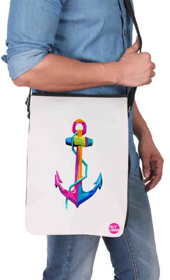 

Nutcaseshop 14 inch Expandable Laptop Messenger Bag(Multicolor)