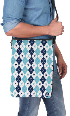 

Nutcaseshop 14 inch Expandable Laptop Messenger Bag(Multicolor)