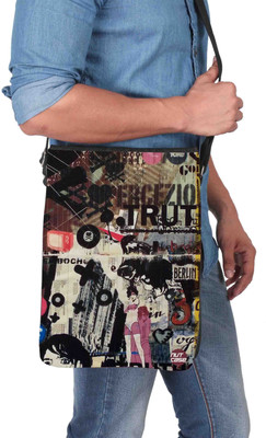 

Nutcaseshop 14 inch Expandable Laptop Messenger Bag(Multicolor)