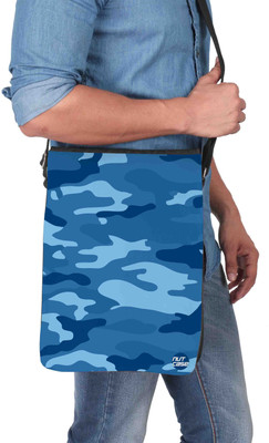 

Nutcaseshop 14 inch Expandable Laptop Messenger Bag(Multicolor)