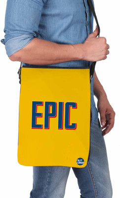 

Nutcaseshop 14 inch Expandable Laptop Messenger Bag(Multicolor)